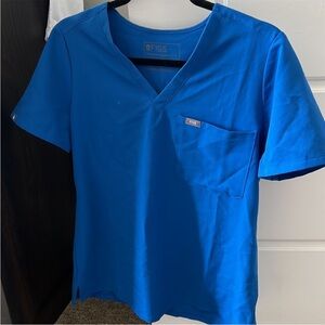 FIGS Scrub Top - Royal/Galaxy Blue